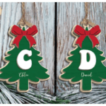 Adorno para árbol de Navidad con alfabeto - Image 3